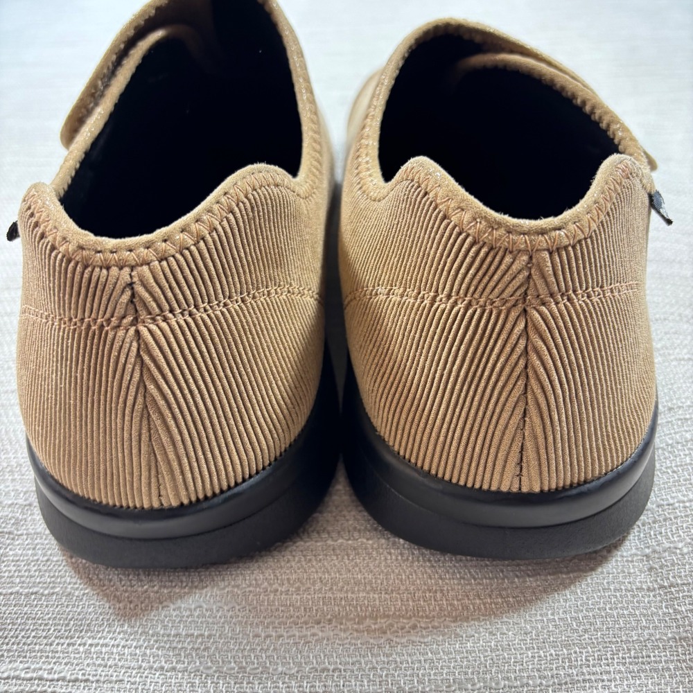 Propet Mens Cush N Foot Corduroy Adjustable Strap Comfort Slippers Size 15M - Picture 8 of 8